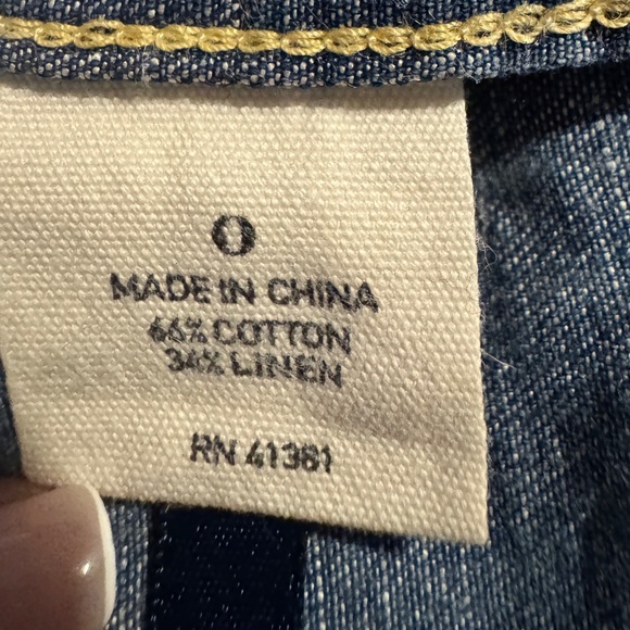 Polo Ralph Lauren Denim Dress size 0 - Picture 11 of 12